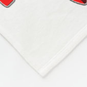 Love Gnome Healthcare Worker Valentines Day Heart Fleece Deken (Hoek)