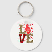 Love Gnome Teacher Squad Valentines Day Teacher St Sleutelhanger (Voorkant)