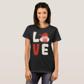 Love Gnome Valentine's Day  V Day Gnomes  Couples T-shirt (Voorkant volledig)