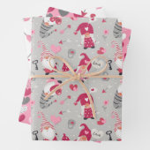 Love Gnomen Wrapping Paper Set of 3 (In situ)