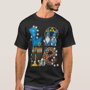 LOVE Gnomes Chanoeka Decoraties Chanoeka T-shirt