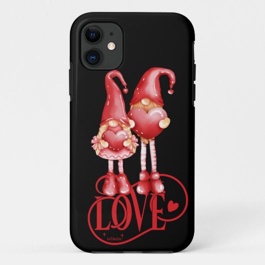 LOVE GNOMES romantische Valentijnsdag gift idee Case-Mate iPhone Case (Achterkant)