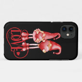 LOVE GNOMES romantische Valentijnsdag gift idee Case-Mate iPhone Case (Achterkant (horizontaal))
