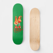 LOVE GNOMES romantische Valentijnsdag gift idee Persoonlijk Skateboard (Voorkant)