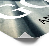 LOVE GOD...24x24 POSTER (Hoek)