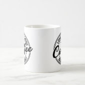 Love God Drink Coffee Read Books Koffiemok (Center)