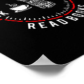 Love God Drink Coffee Read Books  Poster (Hoek)