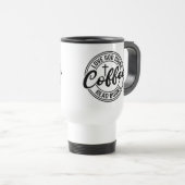 Love God Drink Coffee Read Books Reisbeker (Voorkant rechts)