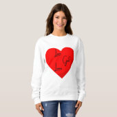 Love God Loves Sweatshirt (Voorkant volledig)