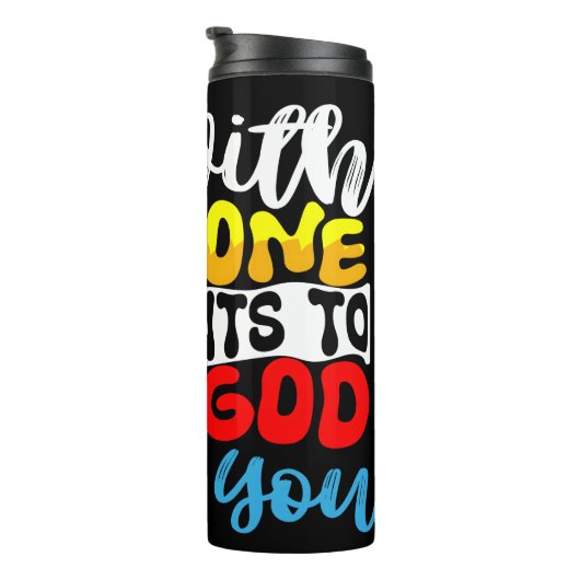 Love God With Someone Thermosbeker (Geroteerd rechts)