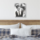 LOVE Gold Overlay Cadeau Fotocanvas Canvas Afdruk (Insitu (Slaapkamer))