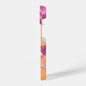 Love Golden Brown Mobile Cover – Elegant Minimal H iPhone Hoesje (Linkerkant)