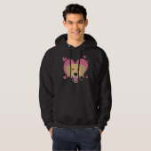 Love Golden Retriever Hearts Dog Owner Idee Hoodie (Voorkant volledig)
