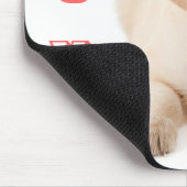 Love Golden Retriever Puppy Dog Mousepad Muismat (Hoek)