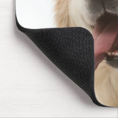 Love Golden Retriever Puppy Dog Portret Mousepad Muismat (Hoek)