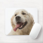 Love Golden Retriever Puppy Dog Portret Mousepad Muismat (Met muis)