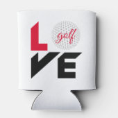 Love golf blikjeskoeler (Achterkant)