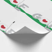 Love Golf Cadeaupapier (Hoek)