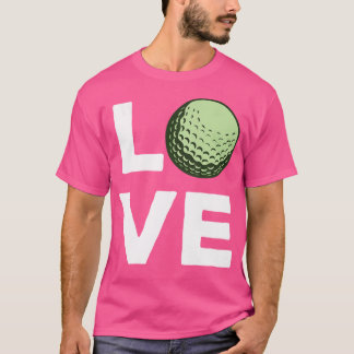 Love Golf Club Putter T-shirt