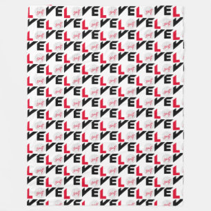 Love golf fleece deken