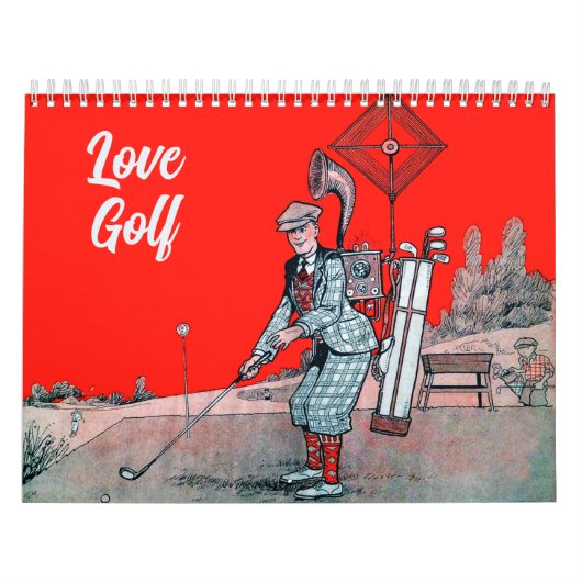 Love Golf -  Golf Calendar Kalender (Hoes)