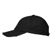 Love Golf Heartbeat Symbool Geborduurde Pet (Links)