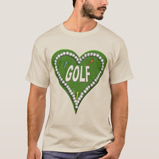 Love Golf T-shirt (Voorkant)