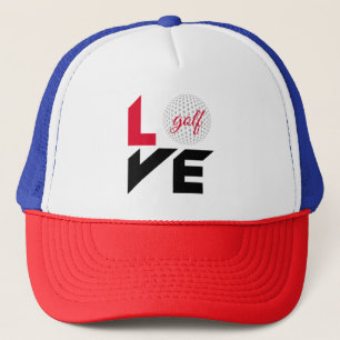 Love golf trucker pet