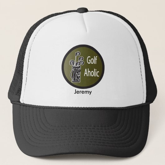 Love Golfing 🏌️ ‍ ♂️ - a Golfaholic Trucker Pet (Voorkant)