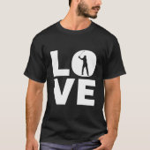 Love Golfing For Golfers T-shirt (Voorkant)