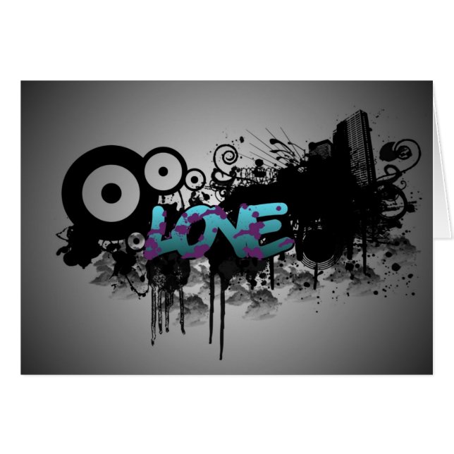 LOVE Graffiti (Voorkant Horizontaal)