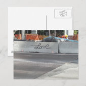 ~Love Graffiti Art~ BRIEFKAART, CUSTOMIZE IT! Briefkaart (Voorkant / Achterkant)