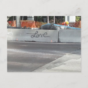 ~Love Graffiti Art~ BRIEFKAART, CUSTOMIZE IT! Briefkaart