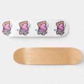 Love Graffiti Art Persoonlijk Skateboard (Horizontaal)