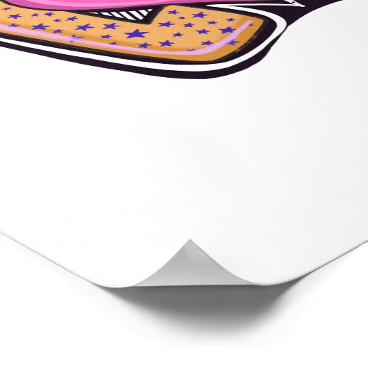 Love Graffiti Art Poster (Hoek)