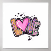 Love Graffiti Art Poster (Voorkant)