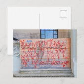 Love Graffiti Briefkaart (Voorkant / Achterkant)