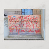 Love Graffiti Briefkaart (Voorkant)