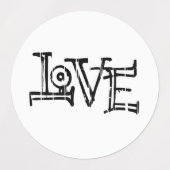 Love Graffiti Labels (Design 2)