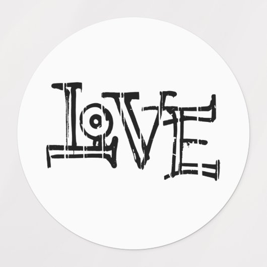 Love Graffiti Labels (Design 2)