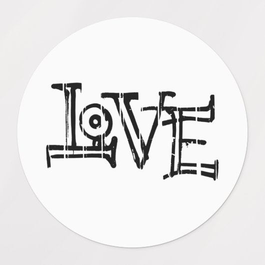 Love Graffiti Labels (Design 1)