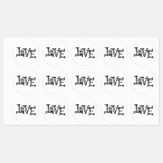 Love Graffiti Labels (Vel)