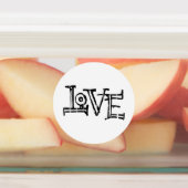 Love Graffiti Labels (Aangebracht)