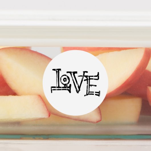 Love Graffiti Labels (Aangebracht)