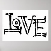 Love Graffiti Poster (Voorkant)