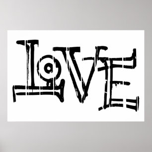 Love Graffiti Poster