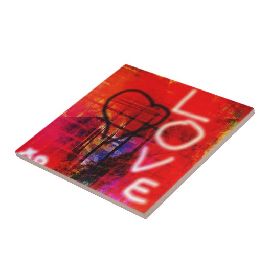 Love Graffiti Tegeltje (Zijkant)