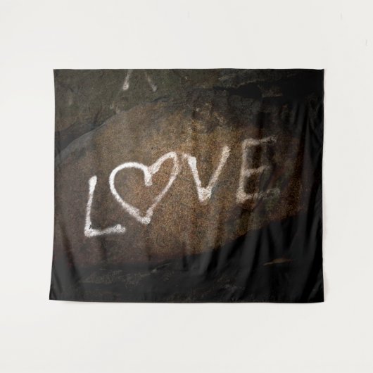 Love Graffiti Wandkleed (Voorkant (horizontaal))