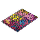 Love Graffitti Notebook Notitieboek (Linkerzijde)