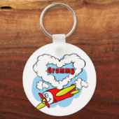 Love Grammy Kinder Airplane Sleutelhanger (Voorkant)